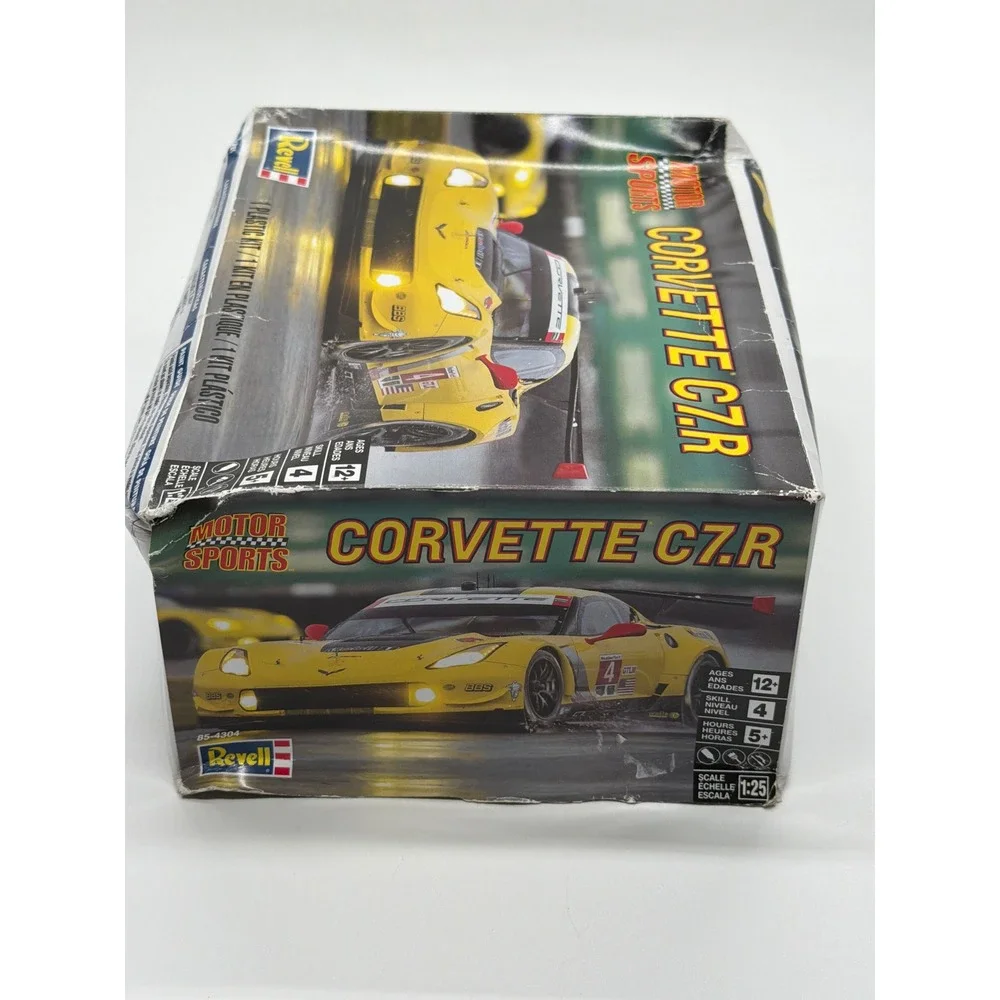 Revell Corvette C7.R Motor Sports‎ 1:25 Scale Plastic Model Kit 85-4304 Skill